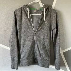 Element Speckled Gray Zip Up